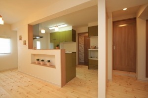 同時に工事したキッチン