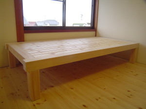 造り付けベッド
