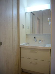 ２階の洗面リフォーム