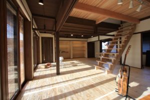 調湿効果のあるけいそう土を使ったリフォーム